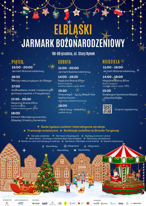 Elbląski Jarmark Bożonarodzeniowy. Zobacz program!