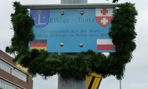 Elbląski plac w Leer