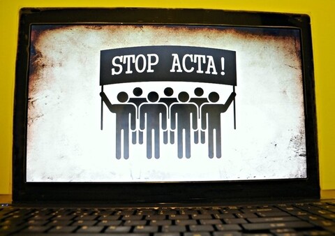 Elbląski protest przeciwko ACTA