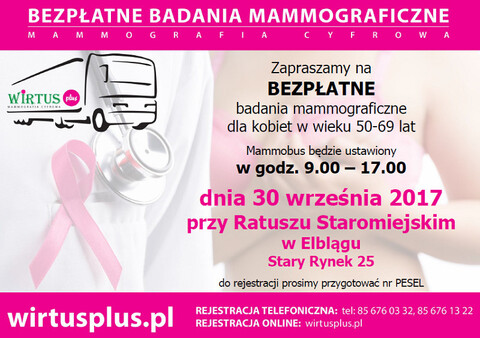 Elbląskie amazonki zapraszają na badania