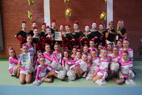 Elbląskie cheerleaderki z tytułami mistrzowskimi