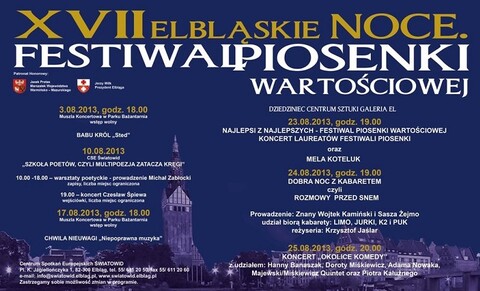 Elbląskie Noce: wygraj zaproszenie