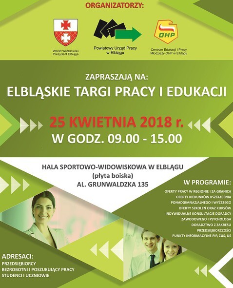 Elbląskie Targi Pracy i Edukacji już w środę