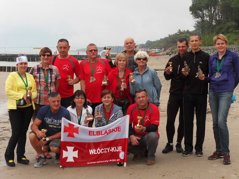 Elbląskie Włóczy-Kije znowu na pudle (nordic walking)