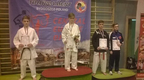 Elblążanie medalistami turnieju CEO 2015 w karate WKF
