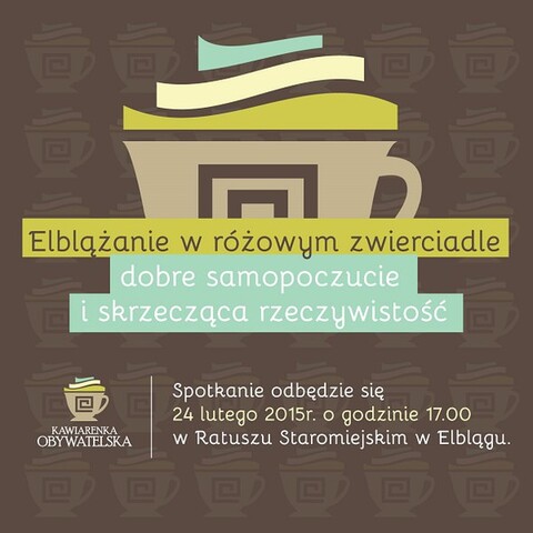 Elblążanie w obywatelskim różowym zwierciadle