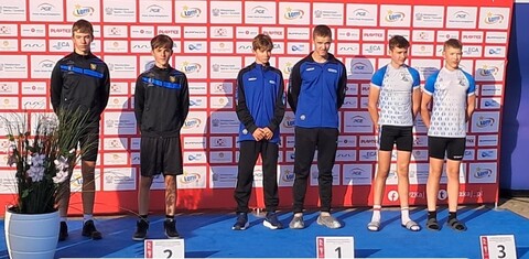 Najmłodsi na podium
