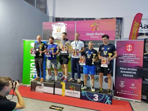 Elblążanin mistrzem Polski w racketlonie