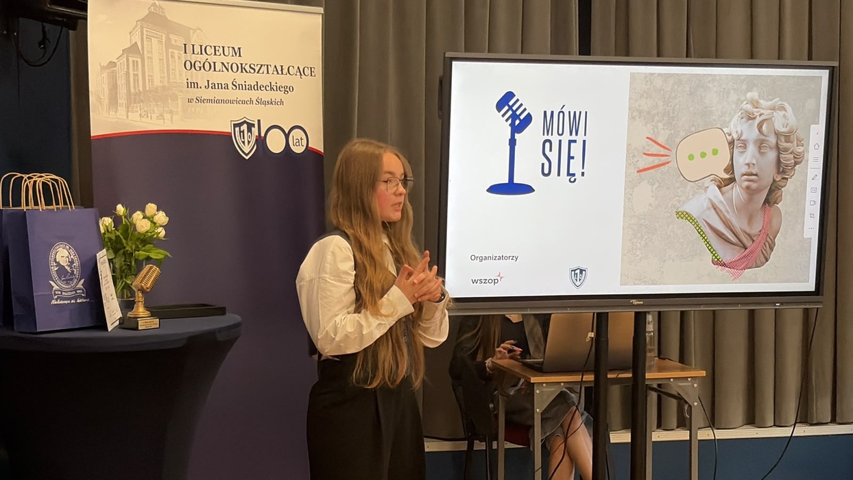 Elblążanka Antonina Sawicka laureatką Ogólnopolskiego Konkursu Retorycznego
