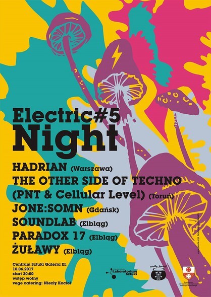 Electric Night wkrótce na dziedzińcu Galerii EL