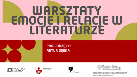 Emocje i relacje w literaturze: warsztaty dla dzieci z pisarzem Arturem Gębką