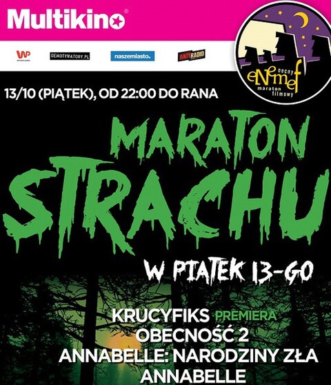 ENEMEF: Maraton Strachu z premierą Krucyfiksu