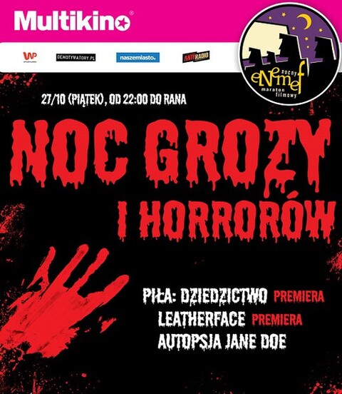 ENEMEF: Noc Grozy i Horrorów z najnowszą Piłą i Leatherface