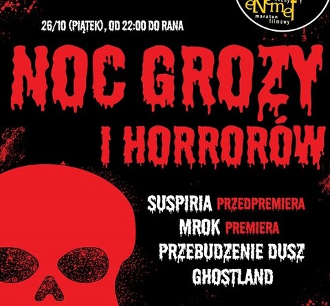 ENEMEF: Noc Grozy i Horrorów z przedpremierą Suspirii w Multikinie