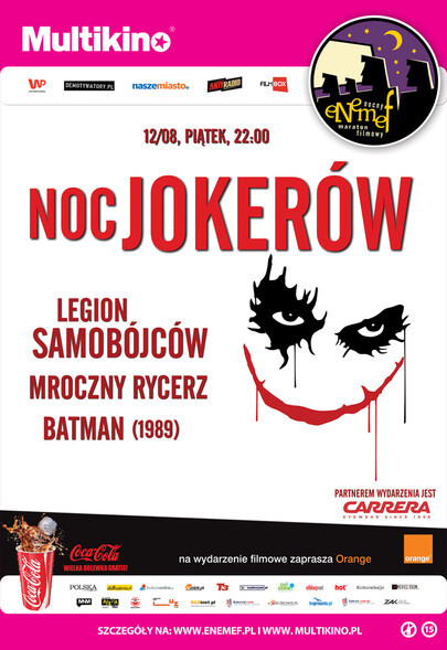 ENEMEF: Noc Jokerów z Legionem Samobójców już 12 sierpnia w Multikinie