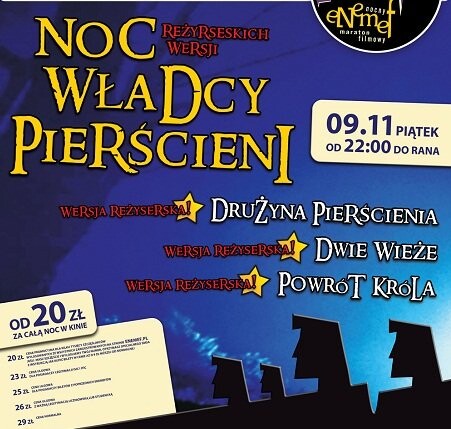 ENEMEF: Noc Reżyserskich Wersji Władcy Pierścieni
