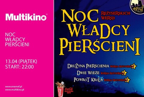 ENEMEF: Noc Władcy Pierścieni - on wygrał bilety