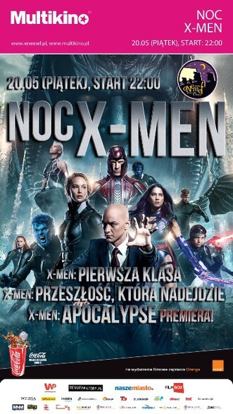 ENEMEF: Noc X-Men już 20 maja w Multikinie!