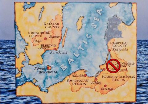 Euroregion Bałtyk bez obwodu kaliningradzkiego