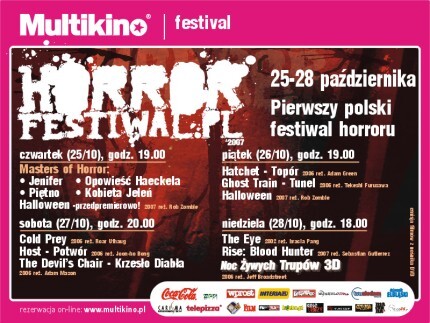 Festiwal filmów z dreszczykiem