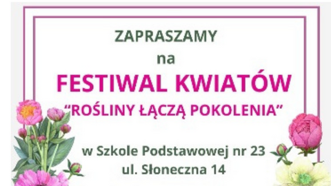 Festiwal kwiatów w SP 23