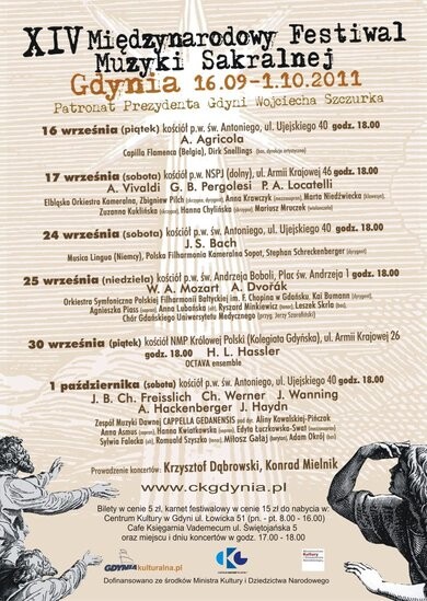 Festiwal Muzyki Sakralnej w Gdyni po raz trzeci z EOK