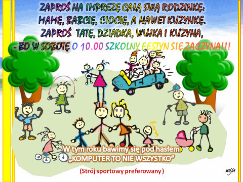Festyn w szkole na Korczaka