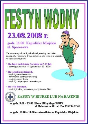 Festyn wodny na dolince