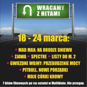 Filmowe hity ponownie w Multikinie