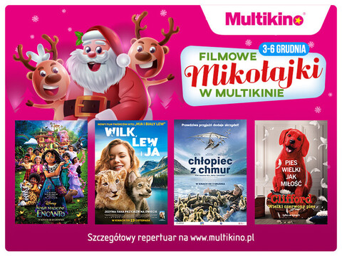 Filmowe Mikołajki w Multikinie