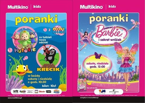 Filmowe poranki dla najmłodszych