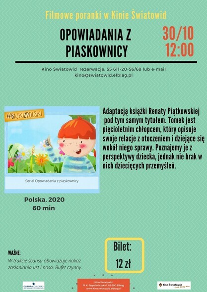 Filmowe poranki w Kinie Światowid