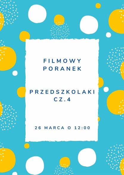 Filmowe poranki w Kinie „Światowid”