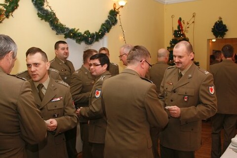 Spotkanie opłatkowe Dowództwa 16 PDZ