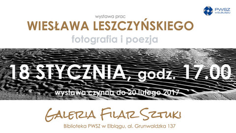 Fotografia i poezja w Galerii Filar Szuki