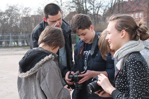 Fotograficznie w gimnazjach