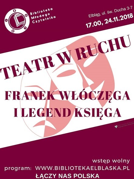 „Franek Włóczęga i Legend Księga” - spektakl dla dzieci