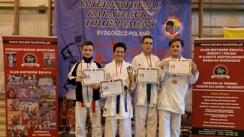 Siedem medali dla elblążan (karate)