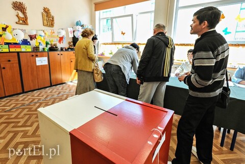 Frekwencja 19,09 proc. według stanu na godz. 12