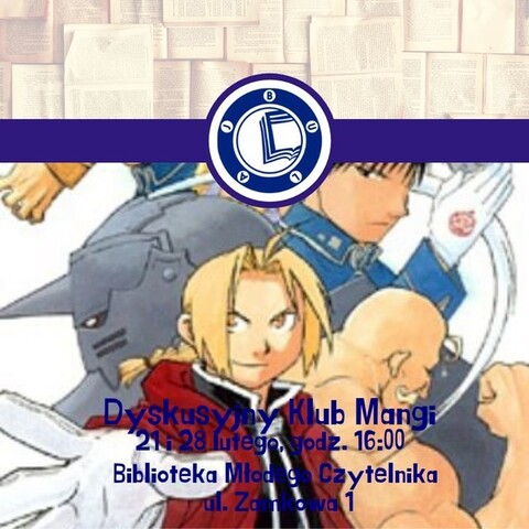 „Fullmetal Alchemist” w Dyskusyjnym Klubie Mangi