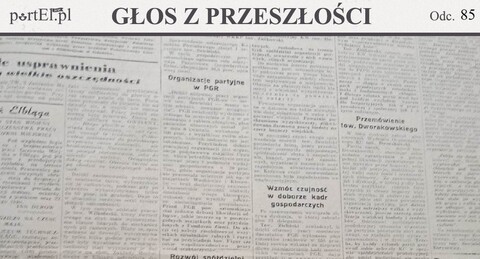 Pracownicy gazowni otrzymali ubrania ochronne (Głos z przeszłości, odc. 85)