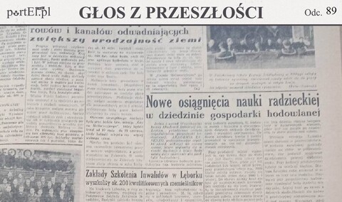 Świetlica zostanie wkrótce wyposażona w radioodbiornik (Głos z przeszłości, odc. 89)