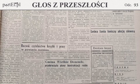 Dobrze wypadła kontraktacja buraka cukrowego (Głos z przeszłości, odc. 93)