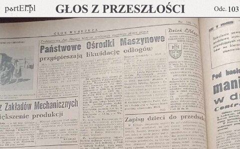 Ściągnięty barkas przyprowadzono do Kątów Rybackich (Głos z przeszłości, odc. 103)