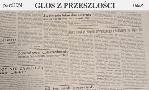 Względy higieniczne nakazują stosowanie osłon (Głos z przeszłości, odc. 9)