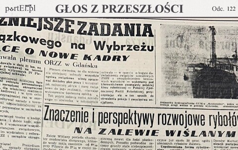 Warunki rybackie na Zalewie Wiślanym były bardzo trudne (Głos z przeszłości, odc. 122)