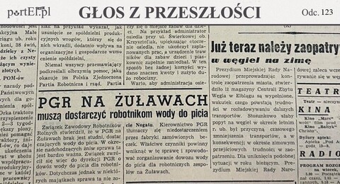 Zużyto dużo robocizny (Głos z przeszłości, odc. 123)