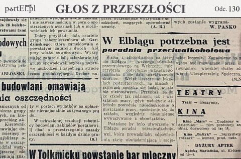 Walka z alkoholizmem na terenie Elbląga (Głos z przeszłości, odc. 130)