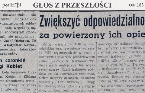 Wystawa cieszy się dużym powodzeniem (Głos z przeszłości, odc. 183)