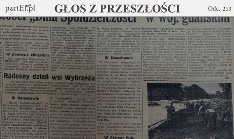 „Ostateczny termin donoszeń” (Głos z przeszłości, odc. 213)